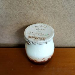 Yogourt ‘Cerise’ bio ( lait de brebis)