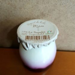Yogourt ‘Mûre’ bio (lait de brebis)